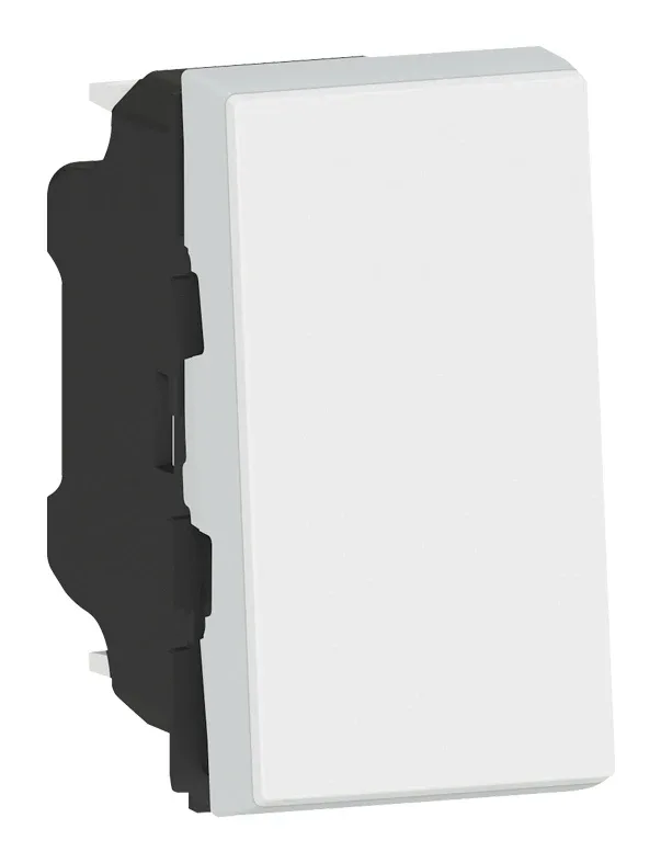 Legrand Mosaic changeover push-button, potential-free terminal, 6A — 077034L