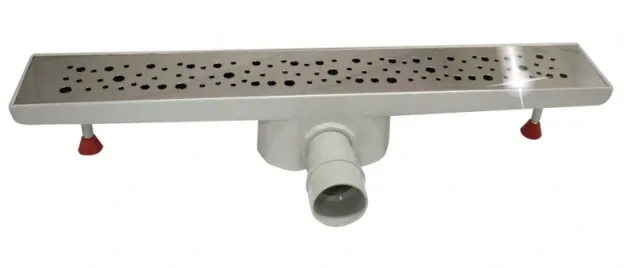 Walk-in shower channel drain stainless steel L56 Bubble 316L EJIM JSB1021