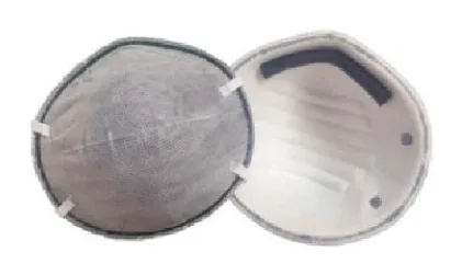 Masque antipoussière à charbon actif Prestige DAC4
