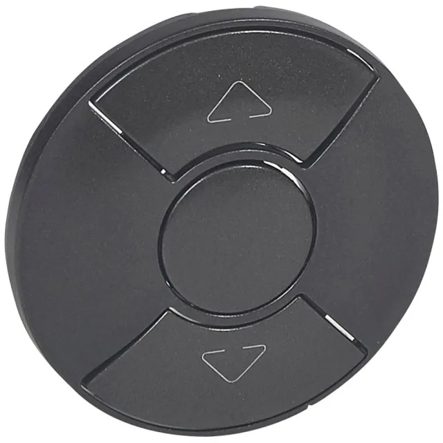 Enjoliveur Céliane commande pour volets roulants ou stores – finition graphite — Legrand