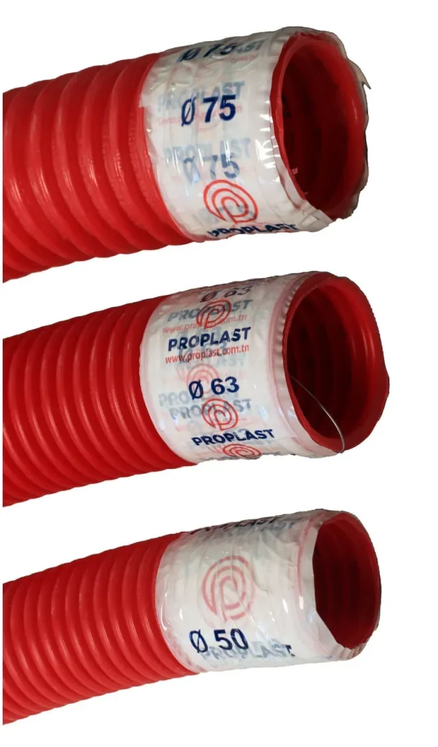 Range selection: Underground cable ducts