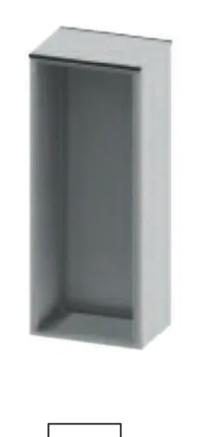 CAE welded enclosure — rear panel only