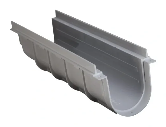 Garage channel body 130/500 grey — EJIM JCA4008