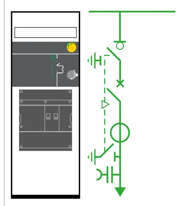 Schneider Electric SM6-24 DMV-A — Medium-voltage (MV) switchgear cubicle — Fixed vacuum circuit breaker