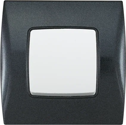 STIEL Phénicia push-button metallic black