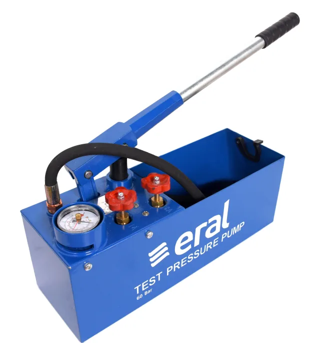 Manual pressure test pump — 60 Bar