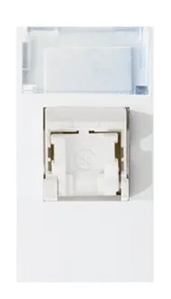 Data socket 8 contacts RJ45 cat 6 UTP white — SOMEF 45B20C6