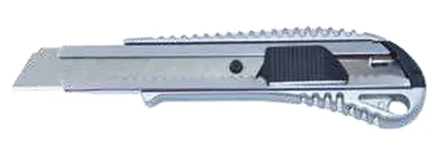 Utility knife aluminium with retractable blade c13 — 720013