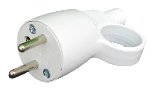 Fiche mâle avec anneau 16 A / 250 V SIMEF