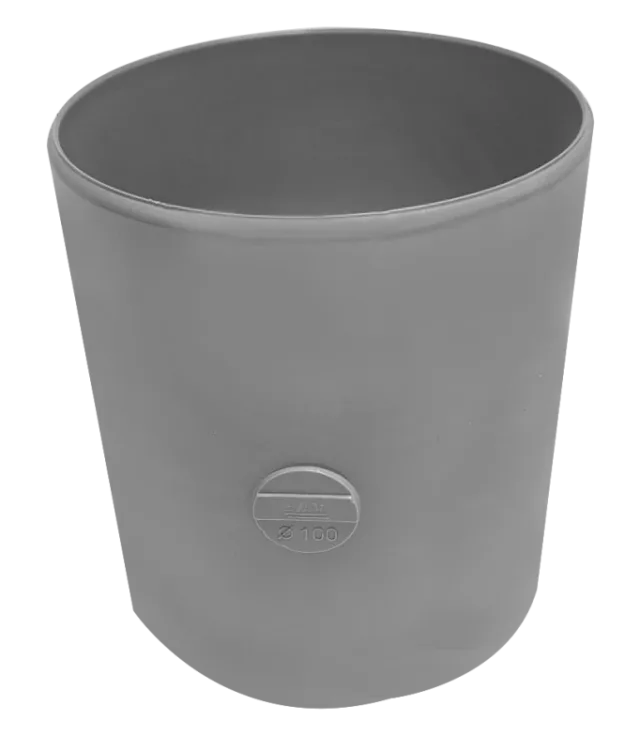 Coupling PVC solvent-weld F/F Ø 100 — EJIM JCA4117