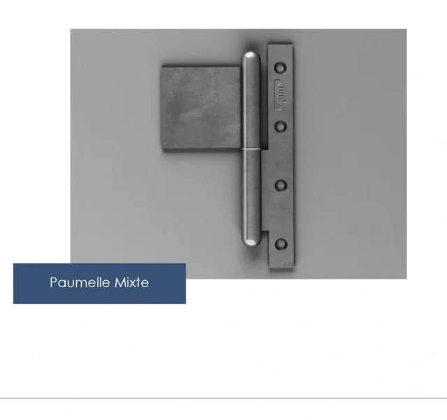 Mixed-fixing lift-off hinge