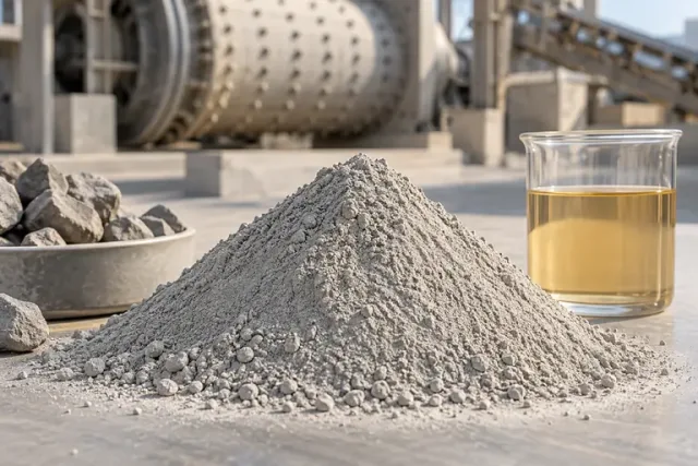 Range selection: Cement grinding aids
