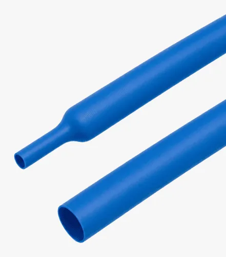 Blue GTI heat-shrink tubing