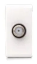 TV socket/SAT type F antibacterial 43 — SOMEF 436096F