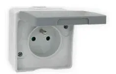 STIEL Clupea weatherproof 2P+E socket