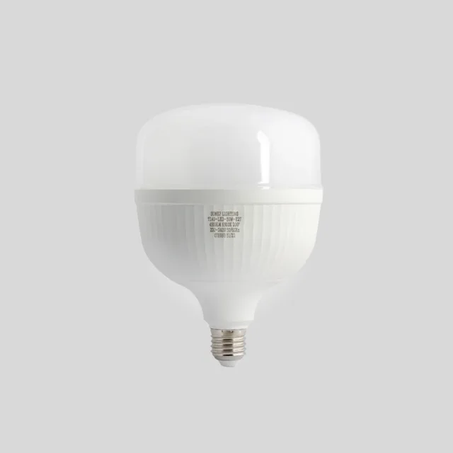 T LED lamp E27 – 30 W and 50 W