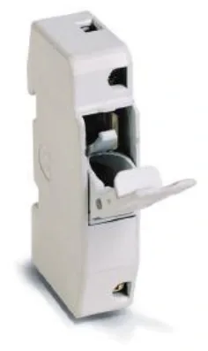 Porte-fusible unipolaire — vs série – sectionnable
