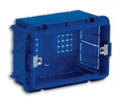 Boite d&rsquo;encastrement rectangulaire 3 modules — SOMEF 2503MG