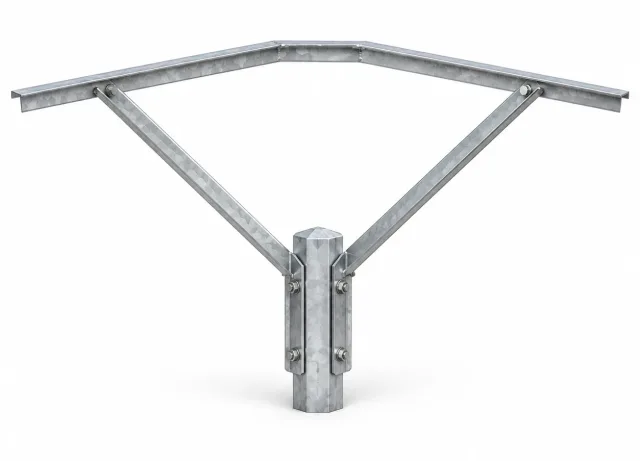 NV1 arched crossarm — 60 × 60