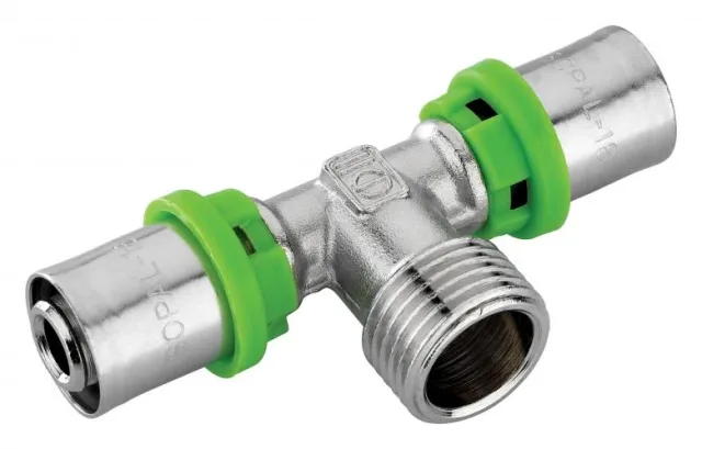 SOPAL — Male tee fitting — SOPALPEX press fittings — 13ANA03