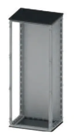 CQE modular enclosure — CQE enclosure structure and rear panel