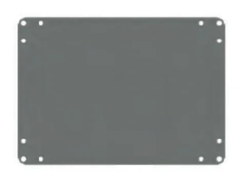 Aluframe control enclosures — mounting panel for ALUFRAME control enclosures