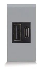 Chargeur USB ultra rapide (PD) 20 W type A+C SYLVIA 43 — SOMEF 433086USB