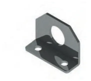 Enclosure accessories — Hot-rolled steel profile Lifting bar