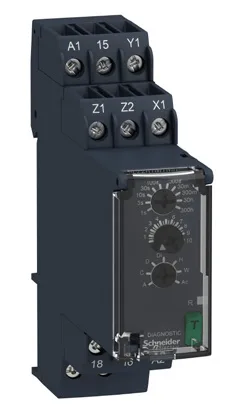 Relais temporisé modulaire RE22R1MYMR — 24…240 V AC/DC