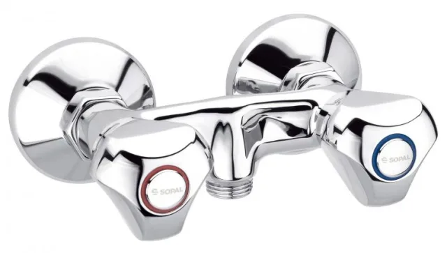 Two-handle hygiene mixer Tozeur — SOPAL 0453A04