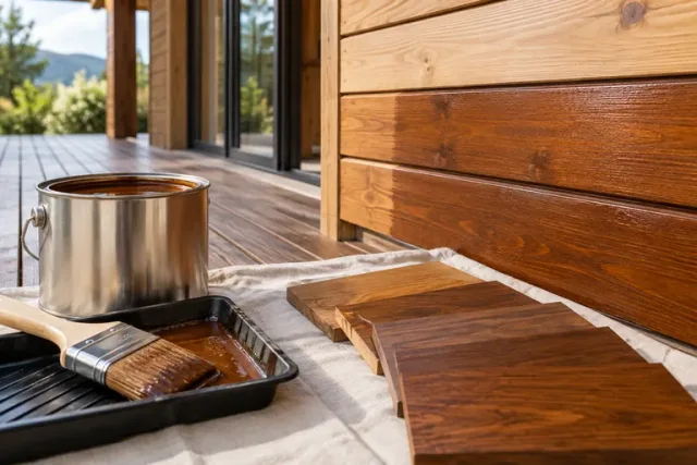Range selection: Wood stains & protection