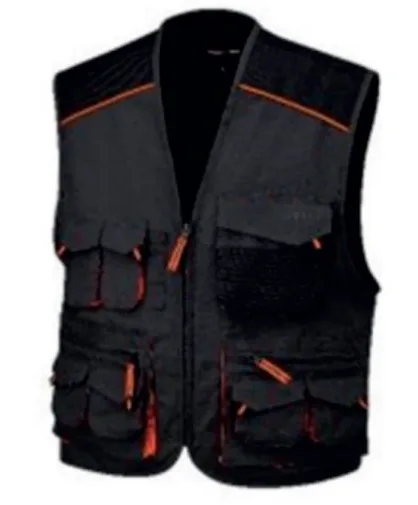 Gilet de travail multipoches Prestige 4052