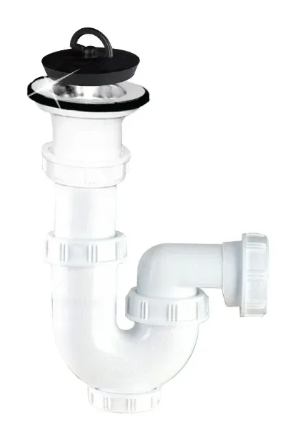 Basin waste kit 40 Cross trap + ring EJIM JSB1107