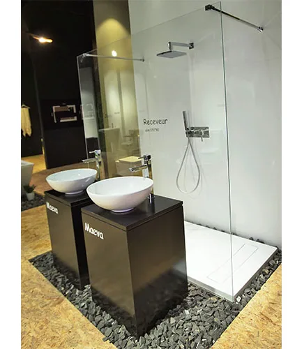 IDEAL SANITAIRE — Maeva walk-in shower tray — 460730