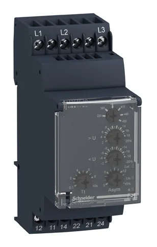 Relais de contrôle triphasé RM35TF30 — 220…480 V AC