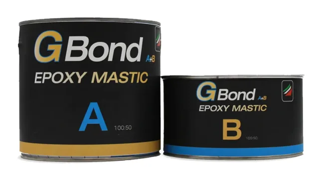 Mastic époxy Globalit G-Bond A+B