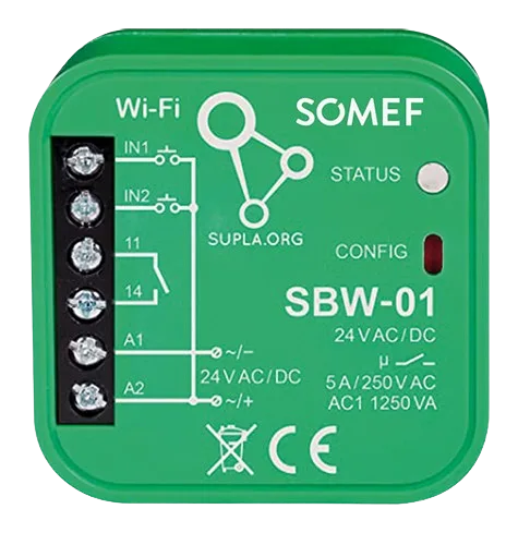 Gestion de portail électrique — ZAMEL SBW-01