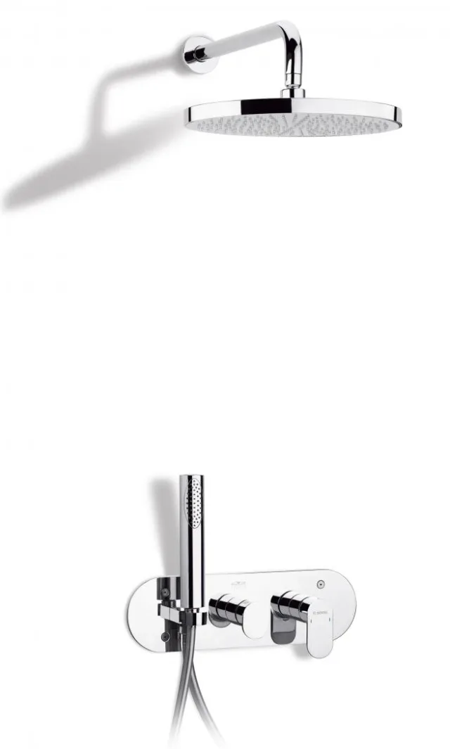 Shower mixer kit concealed with diverter Sfax — SOPAL 06CEA04