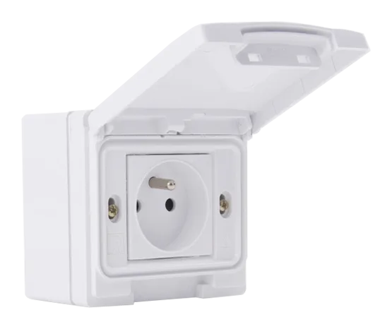 STIEL ALPHA 2P+E socket weatherproof surface