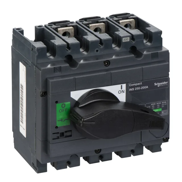 Interrupteur-sectionneur INS250-200 3P 200 A — 31102
