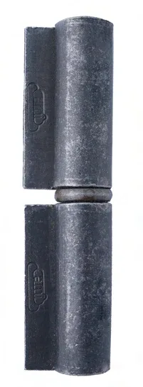 Rolled flag weld-on hinges