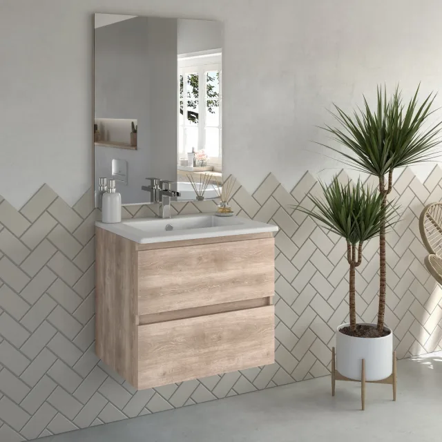 SANIMEUBLE Mature 60 bathroom vanity set