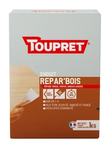 TOUPRET Répar’Bois — powder wood repair filler