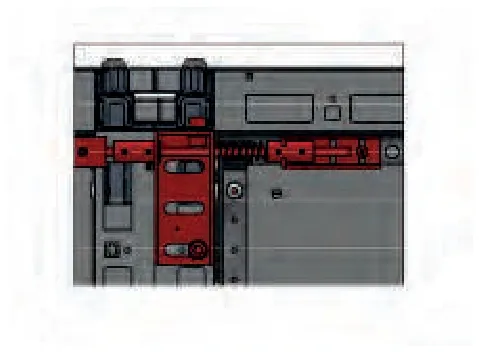 Enclosure accessories — main door security lock