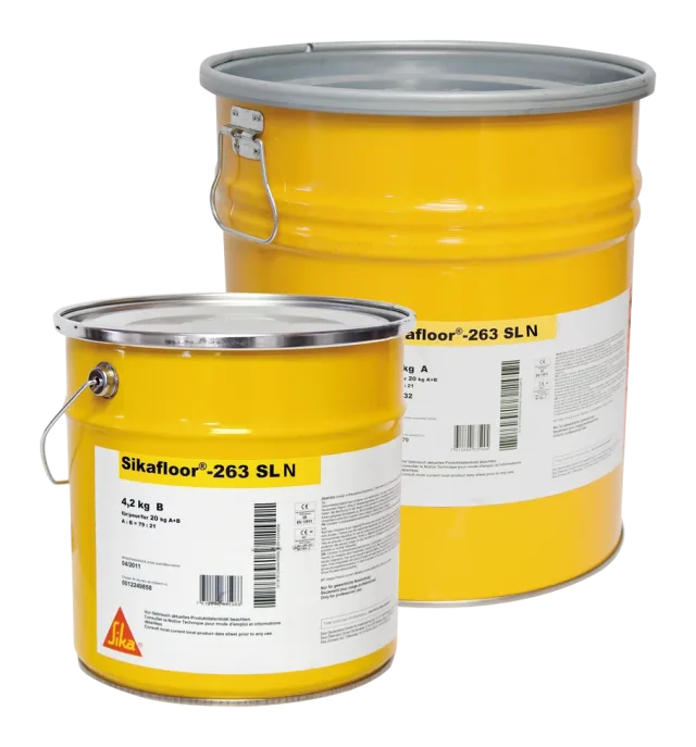 Sikafloor®-263 SL N — Self-smoothing epoxy resin for professional floors