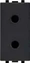 STIEL ALPHA 16A 250V 2-pole socket carbon black