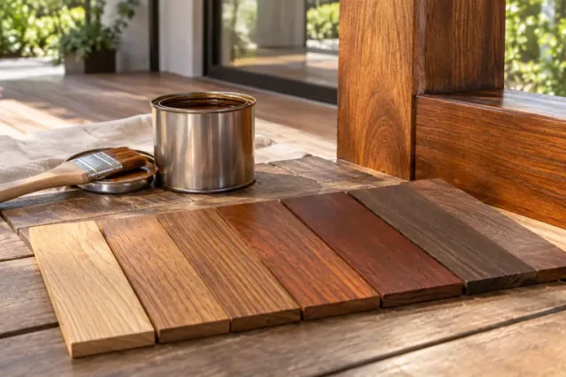 Range selection: Wood stains