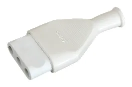 White 10 A female socket SIMEF