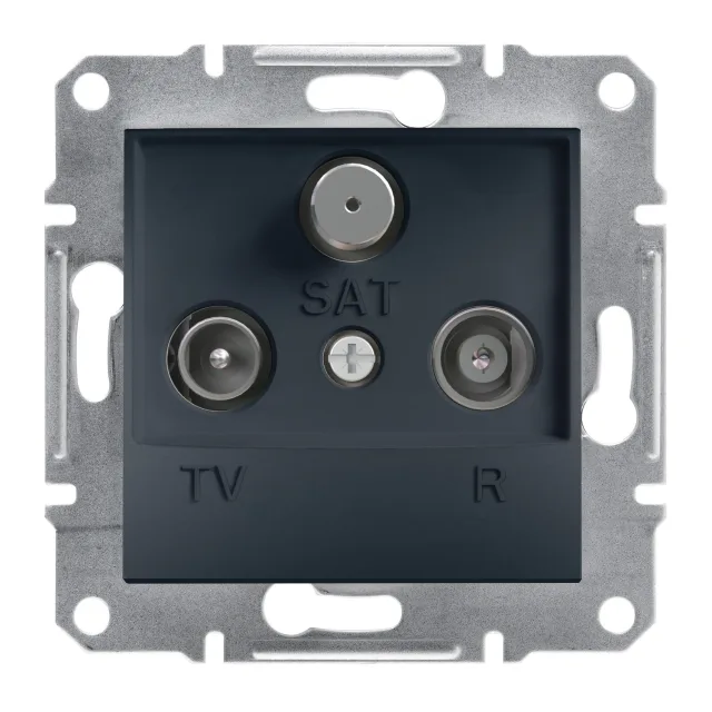 Asfora EPH3500171 tv / radio / sat antenna outlet — anthracite