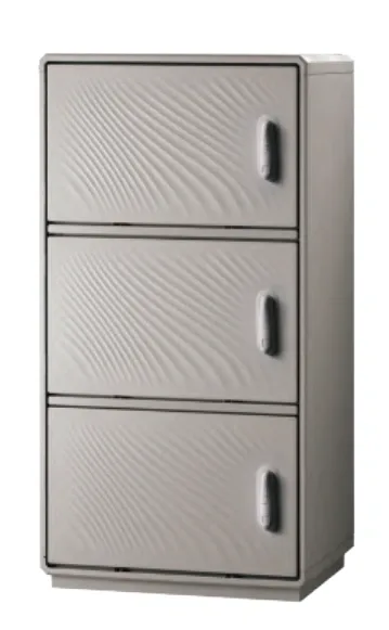 Outdoor enclosure Grafi7 width 685 mm — 3 comparments